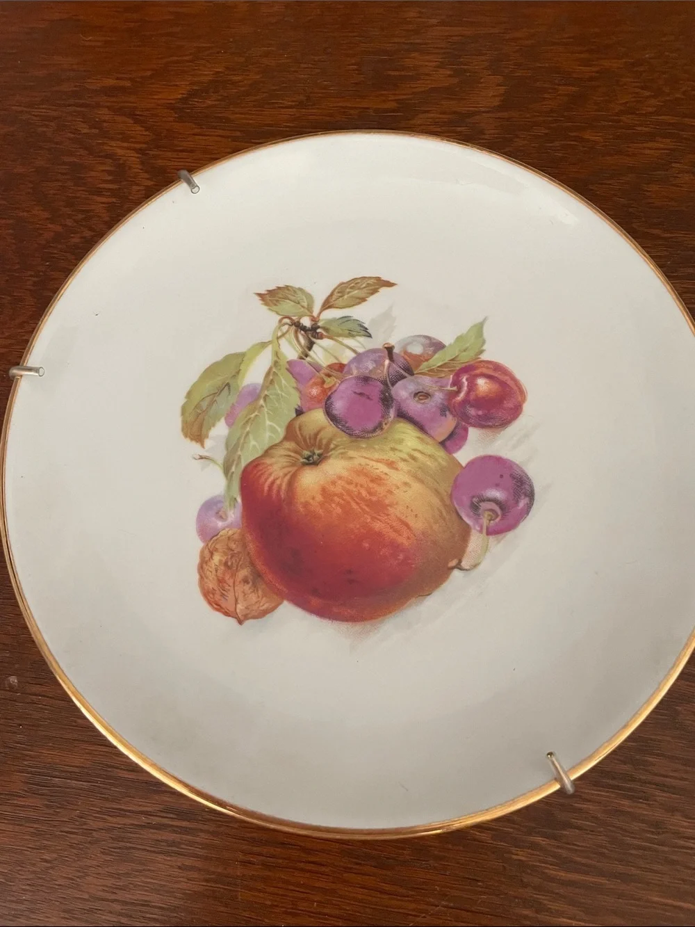 Fruit pattern collection German plates